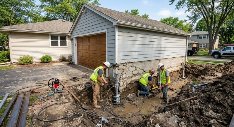 Basement Foundation Repair in Loudon County, TN