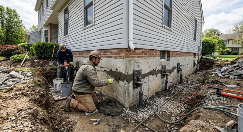 Basement Foundation Repair in Riceville, TN
