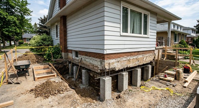 Basement Underpinning in Athens, TN
