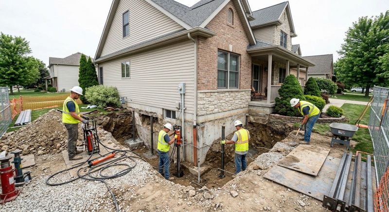 Building Foundation Repair in Ocoee, TN