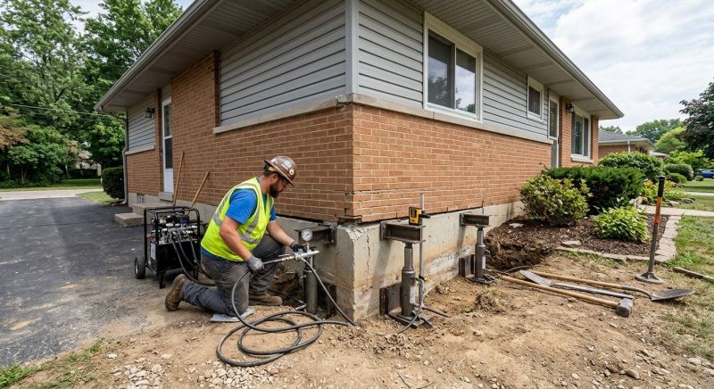 Concrete Foundation Leveling in Loudon, TN