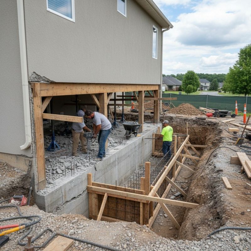 Concrete Foundation Repair in Cleveland, TN