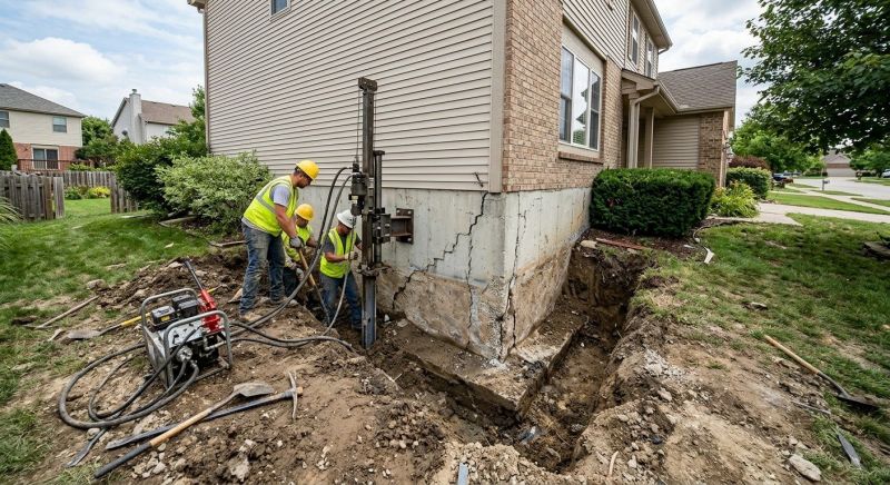 Concrete Foundation Repair in Riceville, TN