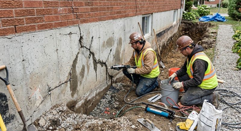 Cracked Foundation Repair in Dayton, TN