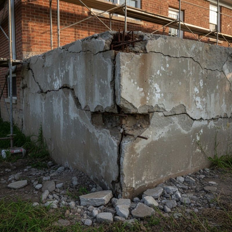 Cracked Foundation Repair in Ocoee, TN
