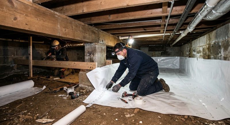 Crawl Space Leveling in Athens, TN