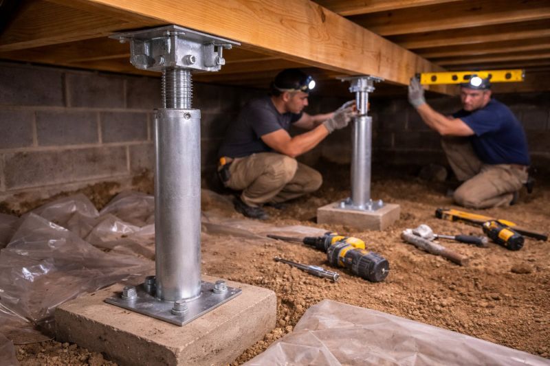 Crawlspace Structural Repair in Athens, TN