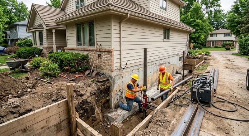 Exterior Foundation Repair in Athens, TN
