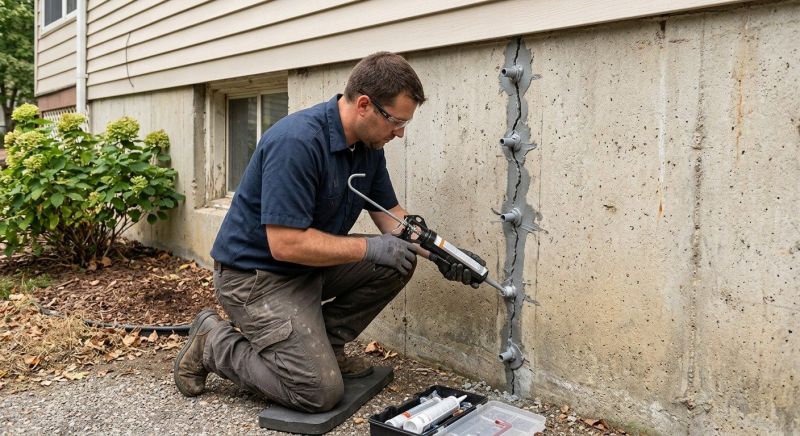 Foundation Crack Sealing in Athens, TN