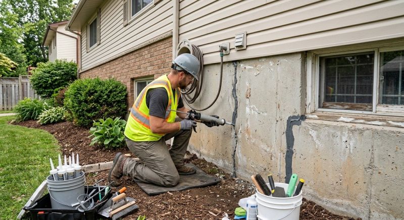 Foundation Crack Sealing in Athens, TN
