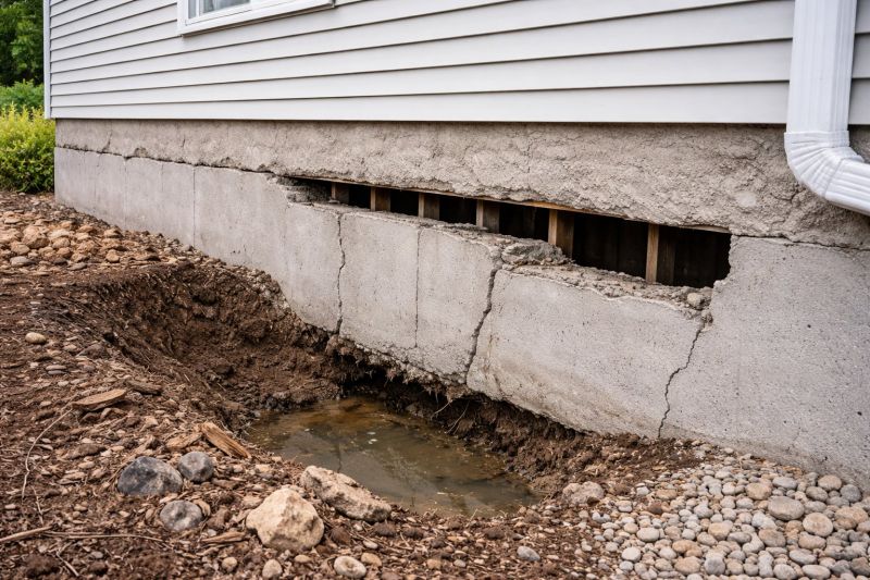 Foundation Damage Repair in Etowah, TN