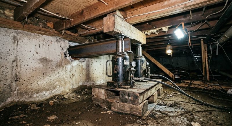 Foundation Jacking in Dayton, TN