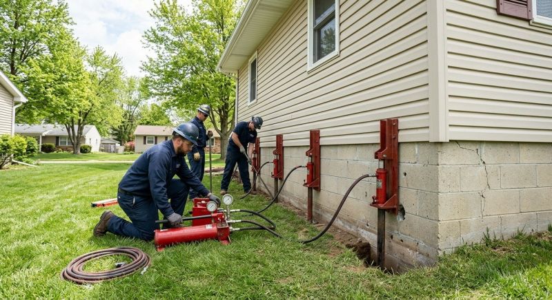 Foundation Jacking in Delano, TN