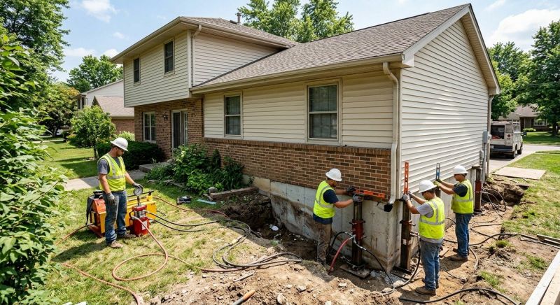Foundation Jacking in Etowah, TN