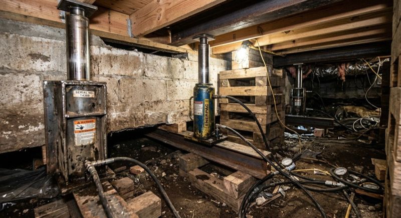 Foundation Jacking in Etowah, TN