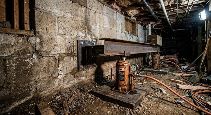 Foundation Jacking in Athens, TN