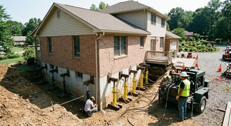 Foundation Jacking in Loudon, TN