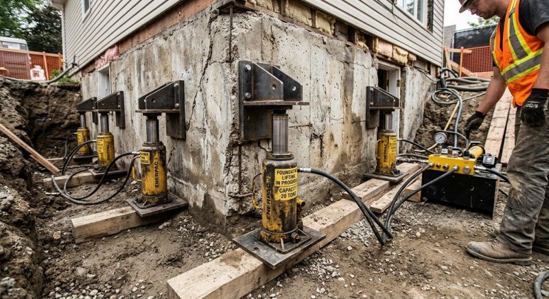 Foundation Jacking in Loudon, TN