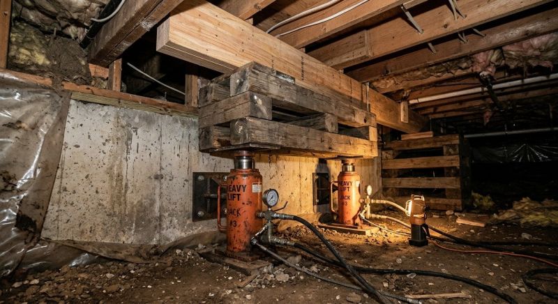 Foundation Jacking in Riceville, TN