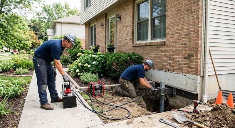 Foundation Jacking in Spring City, TN