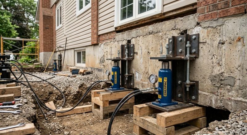 Foundation Jacking in Spring City, TN