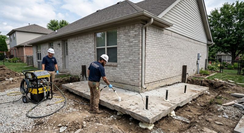 Foundation Lifting in Etowah, TN