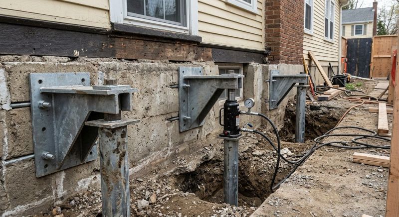 Foundation Pier Leveling in Athens, TN