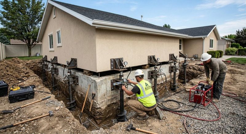 Foundation Pier Leveling in Athens, TN