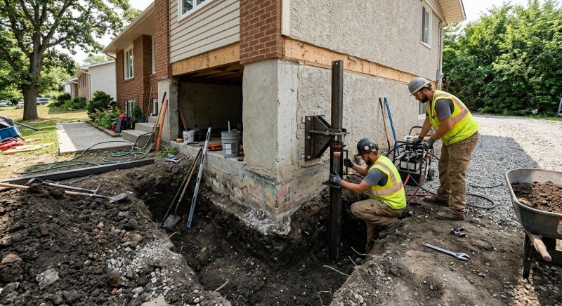 Foundation Pier Repair in Athens, TN