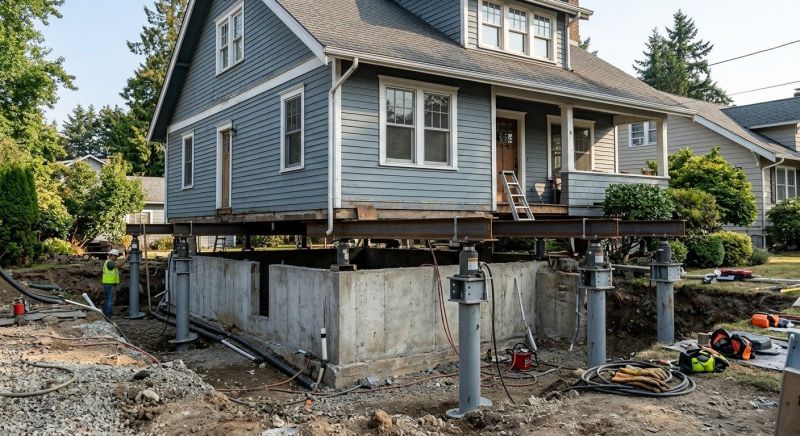 Foundation Raising in Delano, TN