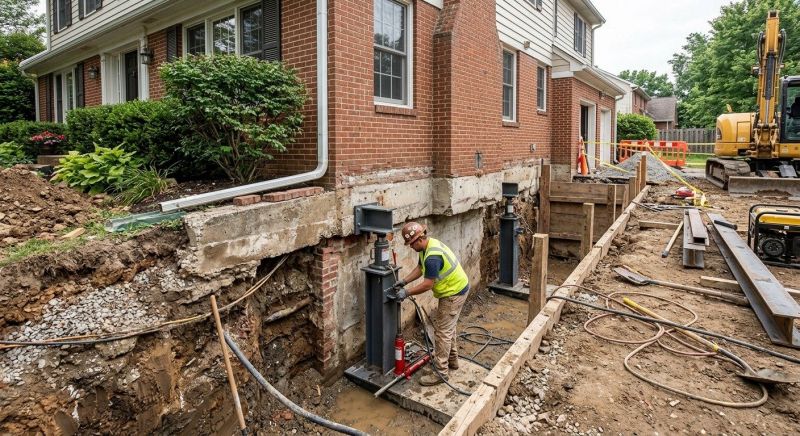 Foundation Raising in Etowah, TN