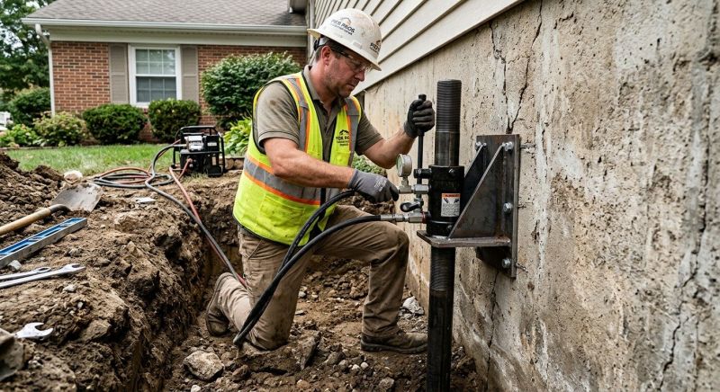 Foundation Releveling in Athens, TN
