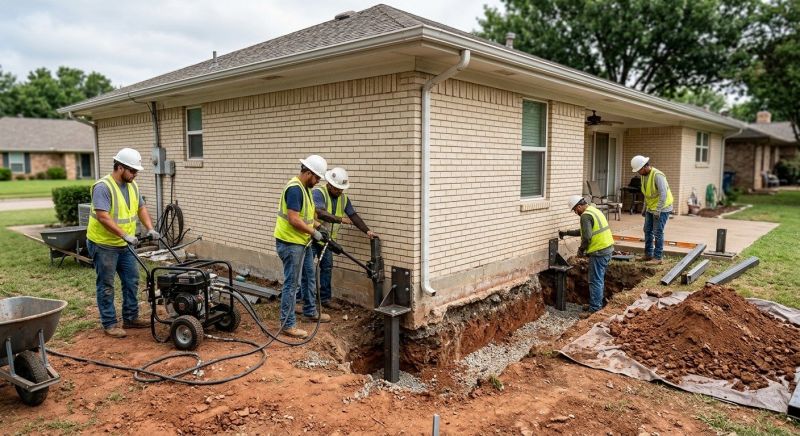 Foundation Stabilizing in Athens, TN