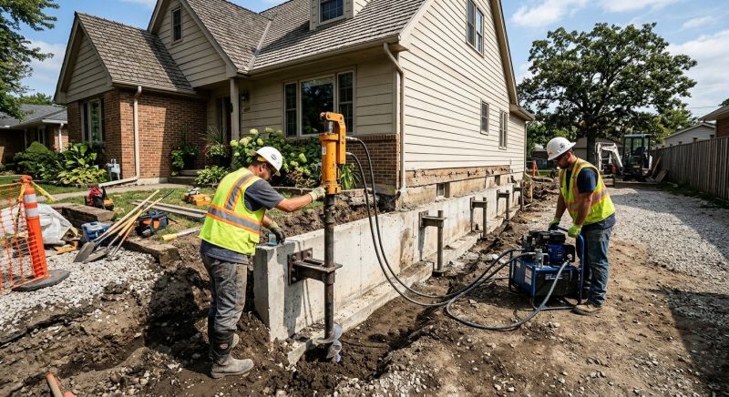 Foundation Stabilizing in Athens, TN