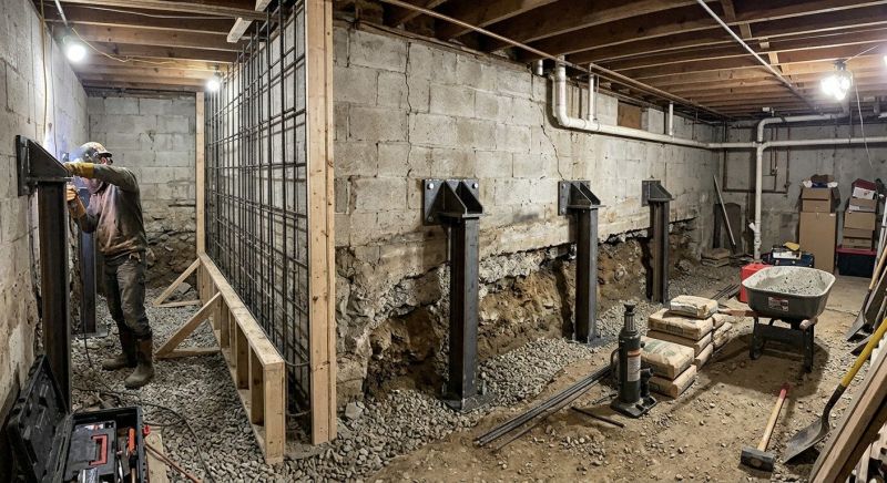 Foundation Stabilizing in Ocoee, TN