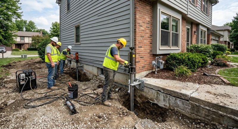 Foundation Stabilizing in Sweetwater, TN