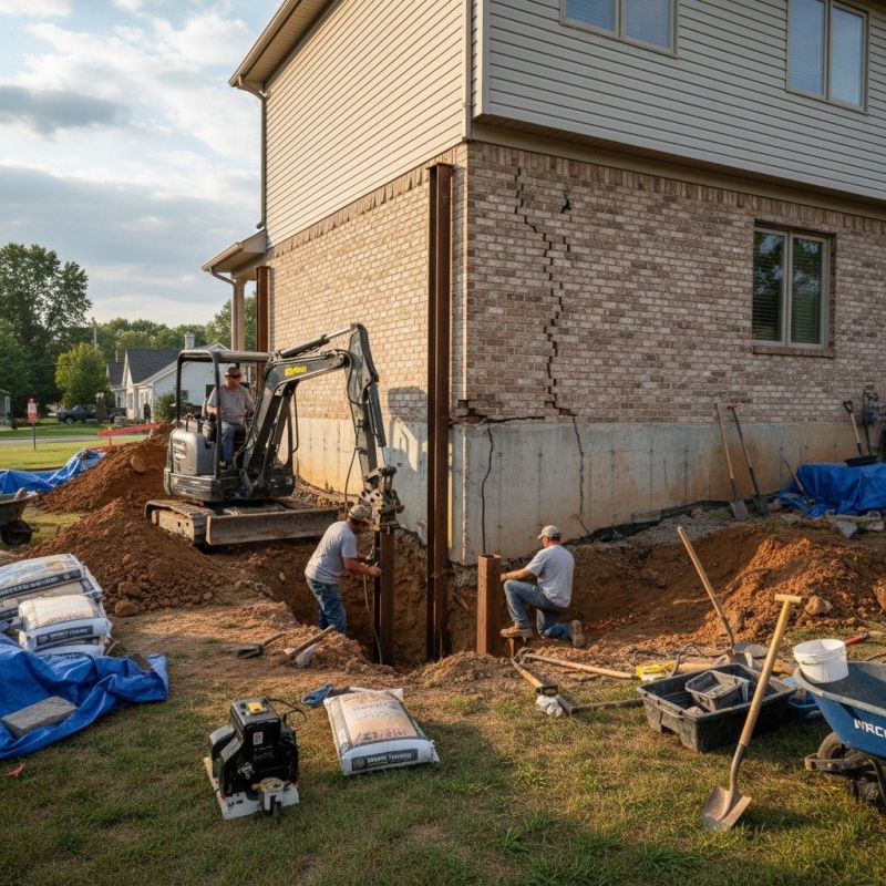 Foundation Structural Repair in Cleveland, TN