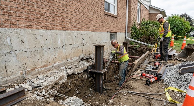 Foundation Structural Repair in Etowah, TN