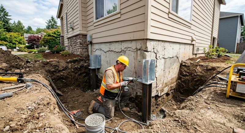 Foundation Structural Repair in Etowah, TN