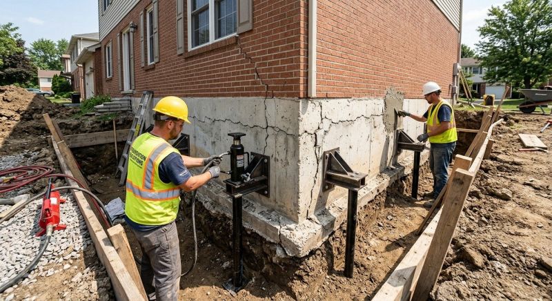 Foundation Structural Repair in Spring City, TN
