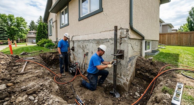 Helical Piers Installation in Athens, TN