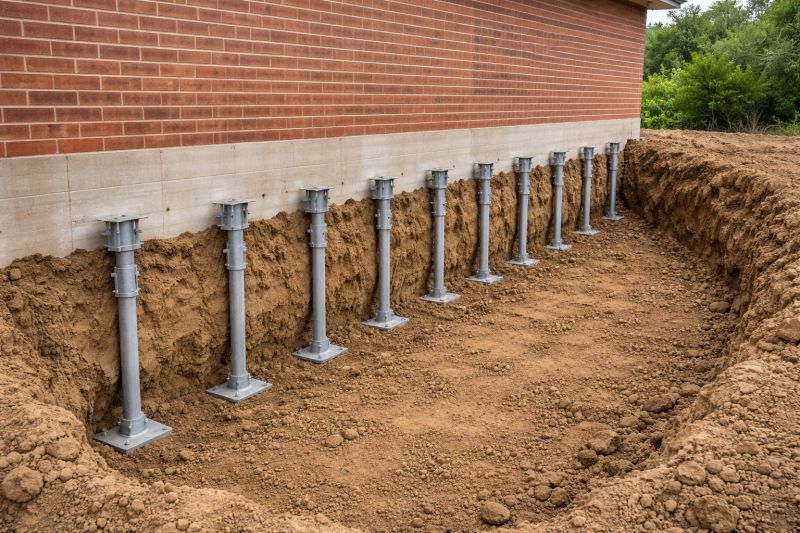 Helical Pile Installation in Athens, TN