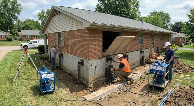 Home Foundation Leveling in Meigs County, TN