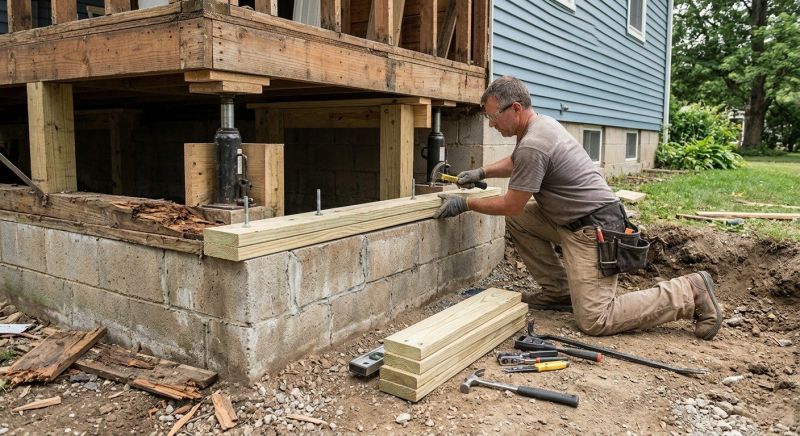 House Foundation Repair in Athens, TN