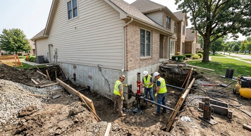 House Foundation Repair in Madisonville, TN