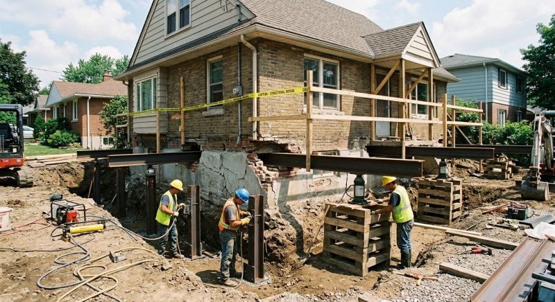 House Foundation Repair in Rhea County, TN