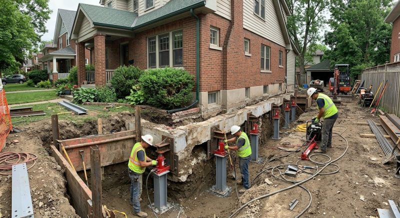 House Underpinning in Athens, TN