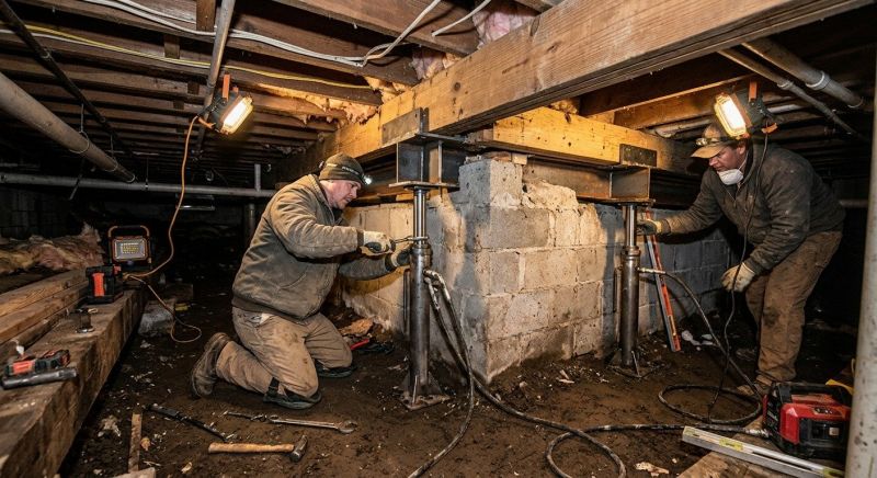 Structural Foundation Repair in Madisonville, TN